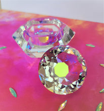 Load image into Gallery viewer, AB Crystal Dappen Dish Hexagon Shaped
